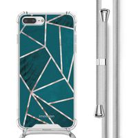 imoshion Coque Design avec cordon Apple iPhone 8 Plus / 7 Plus - Petrol Green Graphic