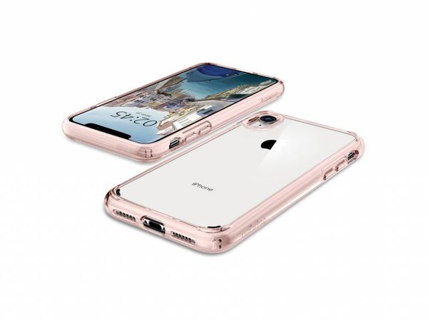 Spigen Coque Ultra Hybrid iPhone Xr - Rose Champagne