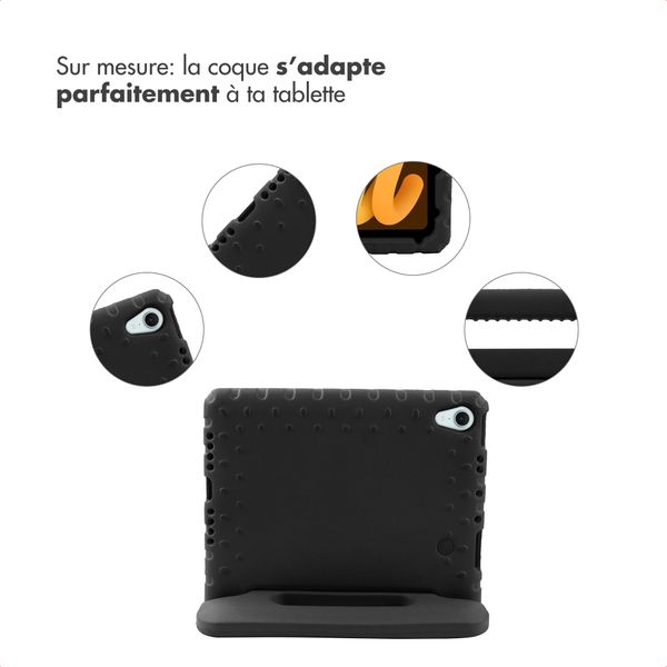 imoshion Coque kidsproof avec poignée Apple iPad Mini 7 (2024) / iPad Mini 6 (2021) - Noir