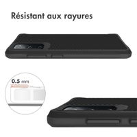 imoshion Rugged Hybrid Carbon Case Samsung Galaxy S20 - Noir