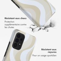 Selencia Coque arrière Vivid Samsung Galaxy A53 - Desert Waves Beige