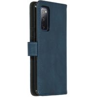 imoshion Étui de télephone portefeuille de luxe Samsung Galaxy S20 FE - Bleu foncé