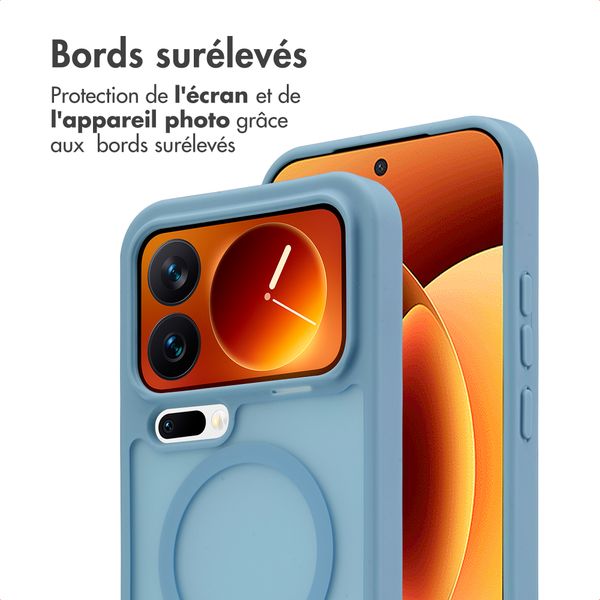imoshion Coque Color Guard avec MagSafe Xiaomi 17 Pro Max - Bleu clair