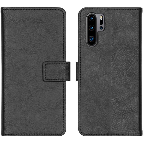 imoshion Étui de téléphone portefeuille Luxe Huawei P30 Pro - Noir