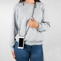 imoshion Coque arrière transparente avec cordon Apple iPhone SE (2022 / 2020) / 8 / 7 - Green Multi Color