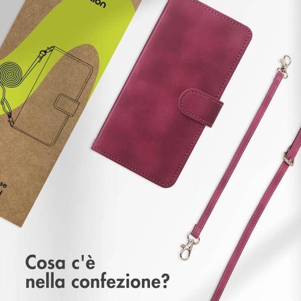 imoshion Etui de télephone portefeuille avec cordon Oppo Reno15 F (5G) - Rouge