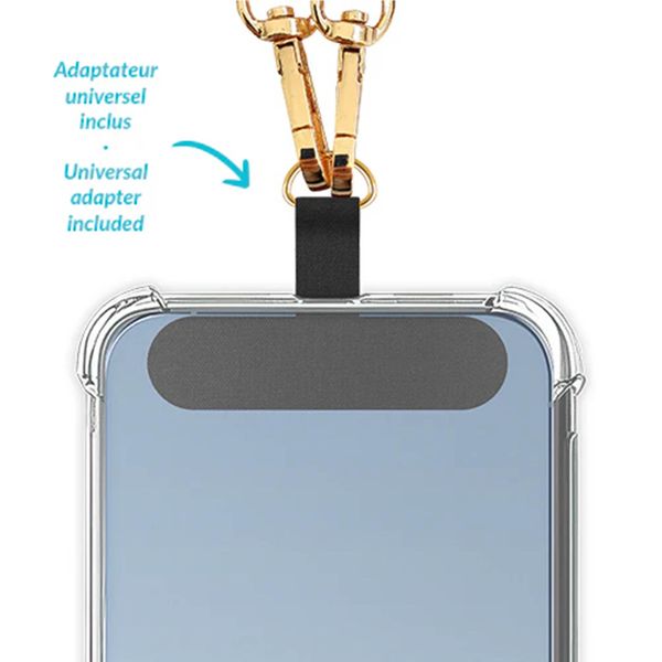 Zanae ﻿Cordon de téléphone universel chaînette - Turtle Grey