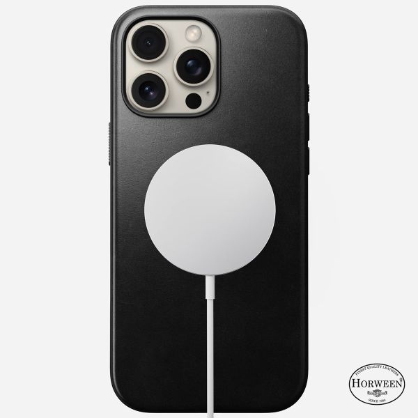 Nomad Coque Modern Horween Leather iPhone 16 Pro Max - Black