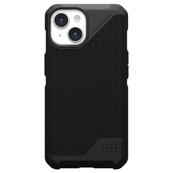 UAG Coque Metropolis LT MagSafe iPhone 15 - Kevlar Black