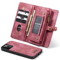 CaseMe Etui de téléphone de luxe en cuir deux en un Apple iPhone 12 (Pro)