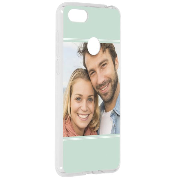 Concevez votre propre coque en gel Motorola Moto E6 Play - Transparent