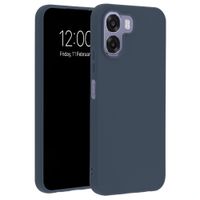 imoshion Coque Couleur Oppo A6x (4G/5G) - Bleu foncé
