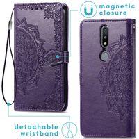 imoshion Etui de téléphone portefeuille Mandala Nokia 2.4