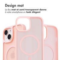 imoshion Coque Color Guard avec MagSafe iPhone 15 - Rose clair