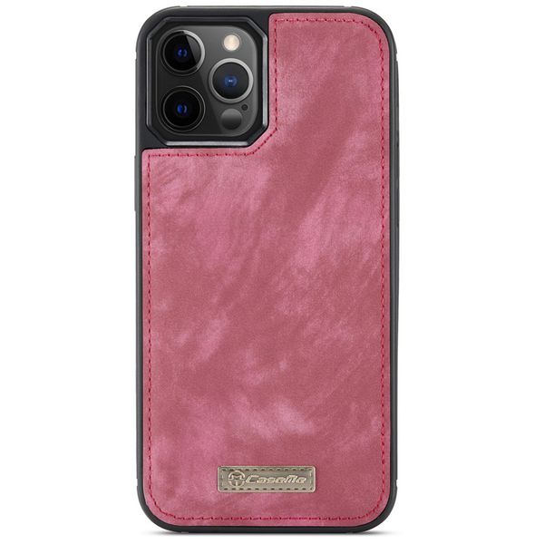 CaseMe Etui de téléphone de luxe en cuir deux iPhone 12 Pro Max