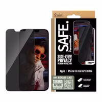 SAFE by PanzerGlass Protection d'écran Privacy Ultra-Wide Fit avec applicateur Apple iPhone 17e / 16e