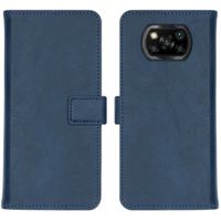 imoshion Étui de télephone portefeuille de luxe Xiaomi Poco X3 (Pro) - Bleu foncé