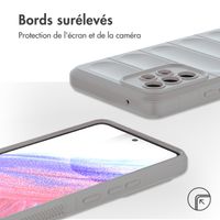 imoshion Coque arrière EasyGrip Samsung Galaxy A53 - Gris