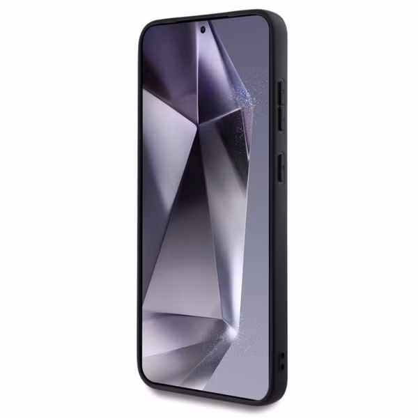 Guess Coque MagSafe Classic avec logo 4G Samsung Galaxy S25 - Noir