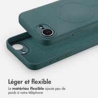 imoshion Coque Couleur avec MagSafe iPhone 16e - Vert foncé