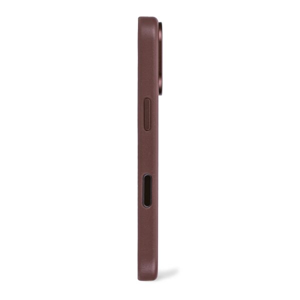 Decoded Coque en cuir MagSafe Apple iPhone 17 - Chocolate Brown