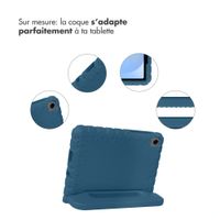 imoshion Coque kidsproof avec poignée Samsung Galaxy Tab A11 / A9 8.7 pouces - Bleu foncé