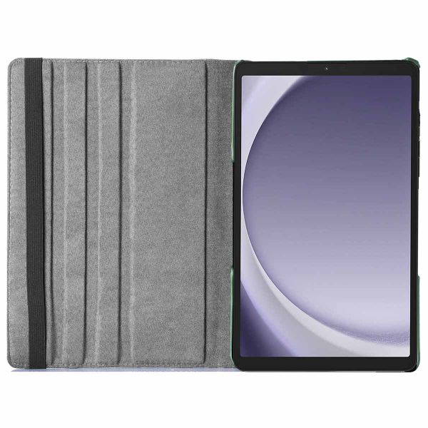 imoshion Coque tablette rotatif à 360° Samsung Galaxy Tab A9 8.7 pouces - Vert