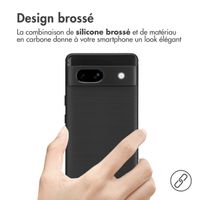 imoshion Coque Brushed Google Pixel 7a - Noir