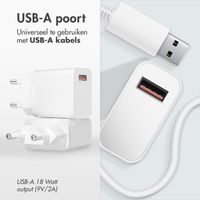 imoshion Adaptateur secteur 18 watts | USB-A - Blanc