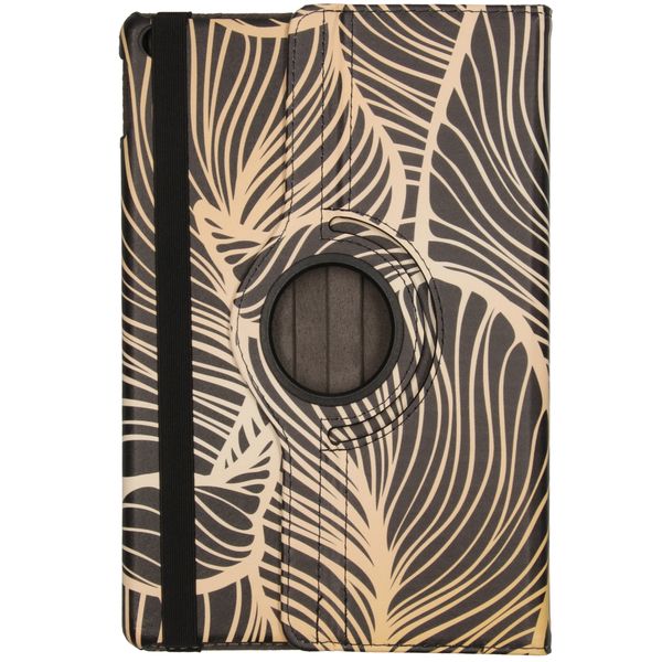 imoshion Coque tablette Design rotatif à 360° Samsung Galaxy Tab A7 Lite - Golden Leaves