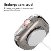 imoshion Coque rigide à couverture complète Apple Watch Ultra / Ultra 2 - 49 mm - Titanium