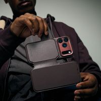 Decoded Portefeuille détachable 2 en 1 en cuir MagSafe Apple iPhone 17 Pro Max - Solid Clay