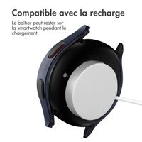 imoshion Coque rigide à couverture complète Samsung Galaxy Watch 4 - 40 mm - Bleu foncé