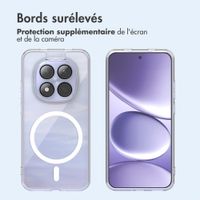 imoshion Coque arrière de protection avec MagSafe Xiaomi Redmi Note 15 Pro (4G) - Transparent