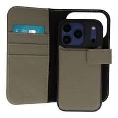 imoshion Étui portefeuille luxe 2-en-1 amovible Apple iPhone 17 Pro - Vert