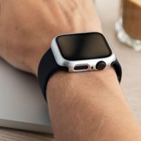 imoshion Coque rigide à couverture complète Apple Watch Series 4 / 5 / 6 / SE - 44 mm - Argent