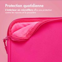 imoshion Pochette ordinateur avec compartiment 15-16 pouces - Hot Pink