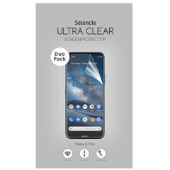 Selencia Protection d'écran Duo Pack Ultra Clear Nokia 8.3 5G