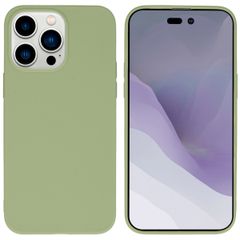 imoshion Coque Couleur Apple iPhone 14 Pro Max - Olive Green