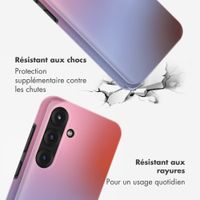 Selencia Coque arrière Vivid Samsung Galaxy S25 - Gradient Soft Blush