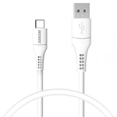 Accezz Câble USB-C vers USB - 0,2 mètres - Blanc