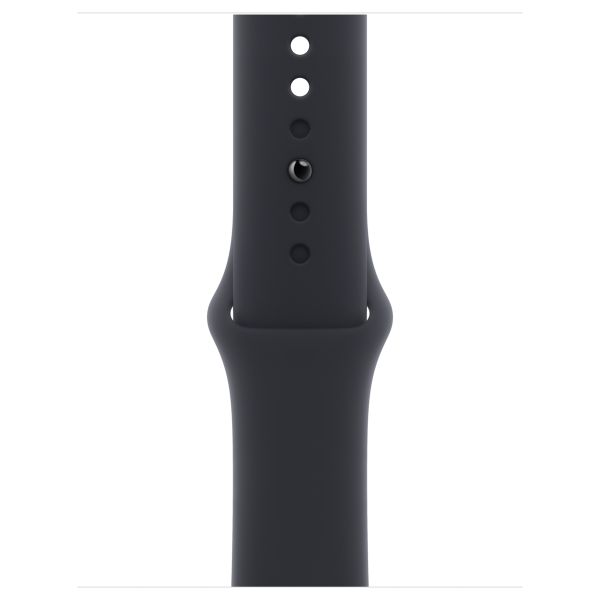 Apple Sport Band Apple Watch Series 1 á 9 / SE (38/40/41 mm) | Series 10 (42 mm) - Taille M/L - Midnight