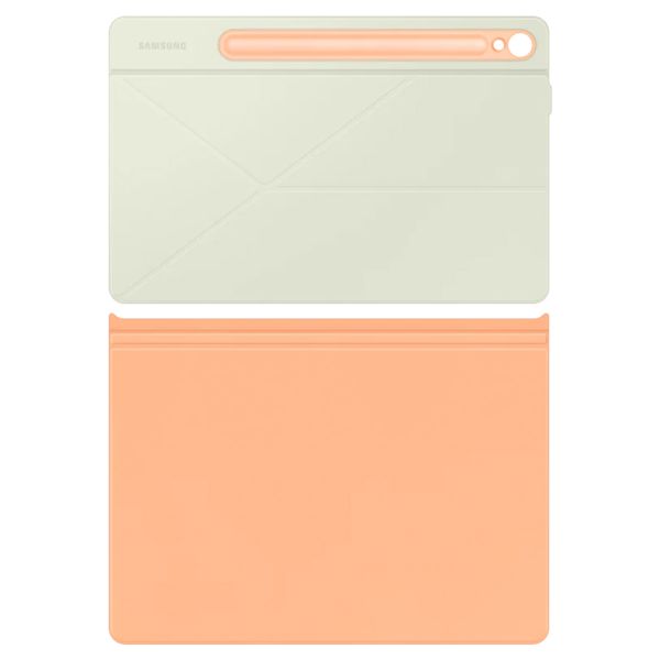 Samsung Coque tablette originale Smart Samsung Galaxy Tab S10 Lite / S9 11 pouces / S10 FE / S9 FE 10.9 pouces - Orange