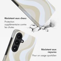 Selencia Coque arrière Vivid Samsung Galaxy S26 - Desert Waves Beige
