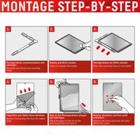 Displex Protection d'écran en verre trempé Apple iPad 11 (2025) 11 pouces A16 / iPad 10 (2022) 10.9 pouces