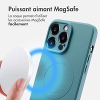 imoshion Coque Couleur avec MagSafe iPhone 14 Pro Max - Smoke Green