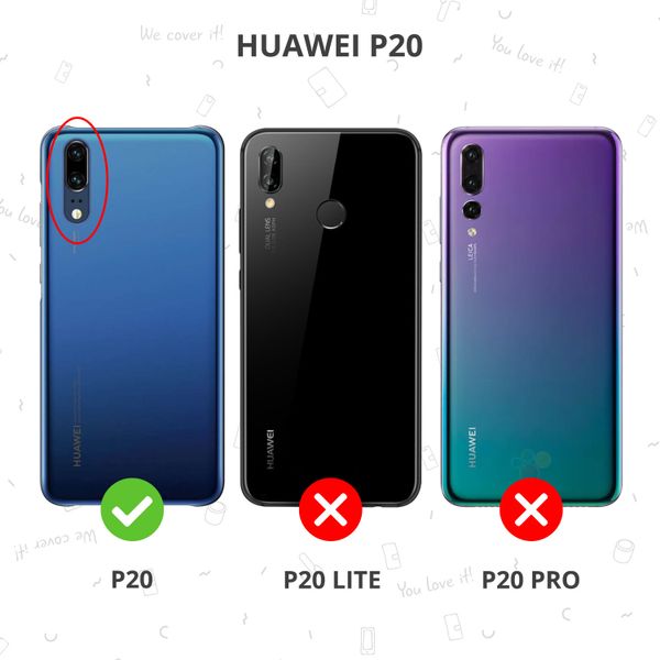 Coque silicone Huawei P20 - Transparent