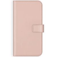 Selencia Étui portefeuille en cuir véritable Apple iPhone 11 - Dusty Pink