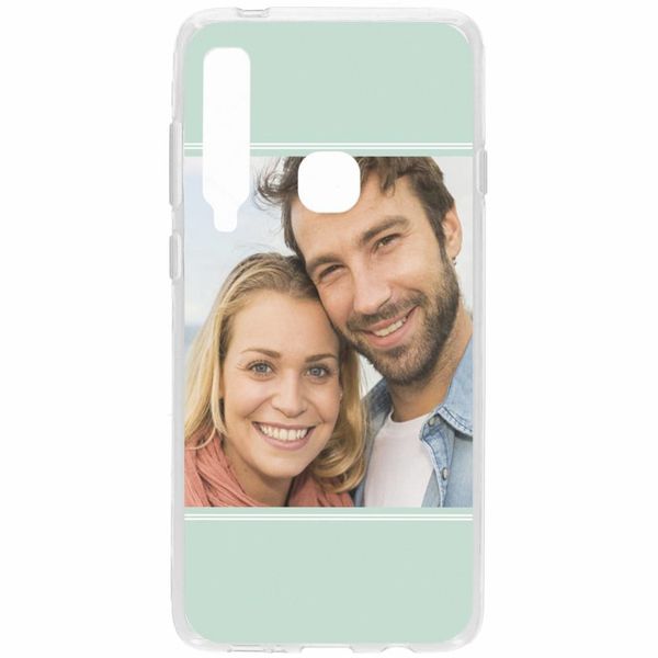 Concevez votre propre coque en gel Samsung Galaxy A9 (2018) - Transparent