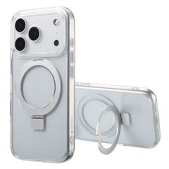 Accezz Coque Ring Stand avec MagSafe Apple iPhone 17 Pro - Transparent